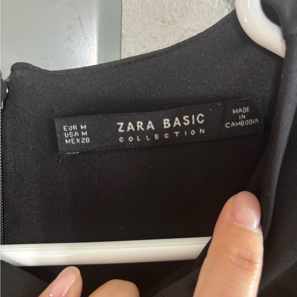 Zara Basic Black Dress